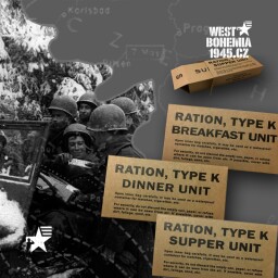 R1001 Repro-sada krabiček RATION TYPE-K BREAKFAST DINNER SUPPER